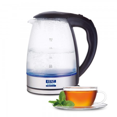 KENT 2000 W Elegant Electric Glass Kettle