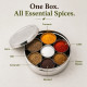 Kraft Stainless Steel Spice Masala Box small Kraft Stainless Steel Spice Masala Box small