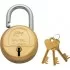 Godrej NAVTAL LOCK 6 LEVERS BRASS 3 KEYS Padlock With 3 KEYS