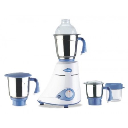 Preethi Blue Leaf Silver 600-Watt Mixer Grinder