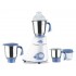 Preethi Blue Leaf Silver 600-Watt Mixer Grinder