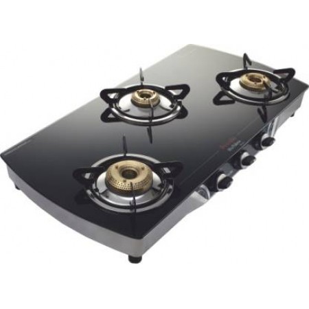 Preethi Blu Flame Blaze Glass Manual Gas Stove