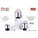 Preethi Eco Plus 110 Volts Mixer Grinder  For USA CANADA
