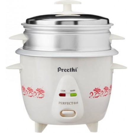 Preethi Perfect RC 308 Electric Rice Cooker  (0.6 L