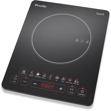 Preethi Excel Plus 1600-Watt Induction Cooktop Preethi Excel Plus 1600-Watt Induction Cooktop