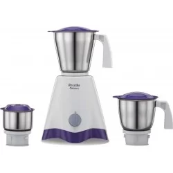 Preethi Crown MG-205 500-Watt Mixer Grinder (White/Purple)