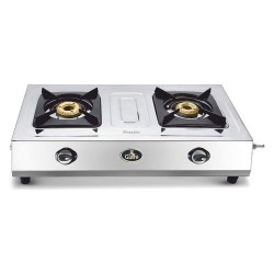 Preethi Glare Stainless Steel Gas Stove 2 Burner Preethi Glare Stainless Steel Gas Stove 2 Burner