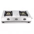 Preethi Glare Stainless Steel Gas Stove 2 Burner