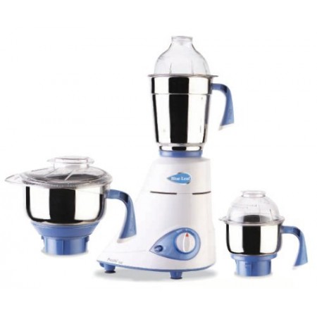 Preethi Blue Leaf Gold 750-Watt Mixer Grinder (White/Blue)