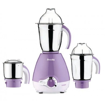 Preethi Lavender 600-Watt Mixer Grinder