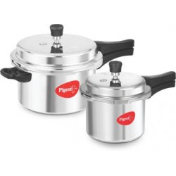Pigeon Value Combi Pack 3 Liters 5 Liters Pressure Cooker   Pigeon Value Combi Pack 3 Liters 5 Liters Pressure Cooker