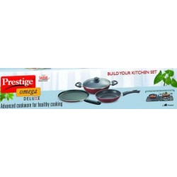 Prestige Omega Deluxe Nonstick Cookware 3 Pic Set Prestige Omega Deluxe Nonstick Cookware 3 Pic Set