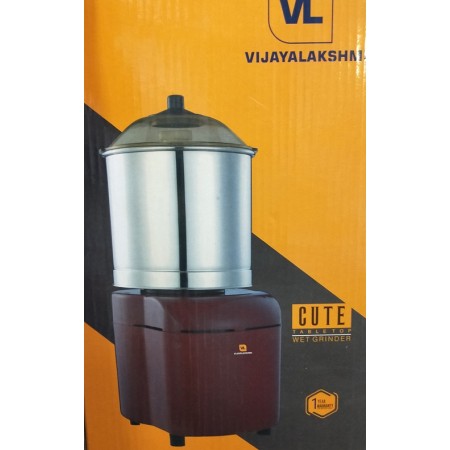 Vijayalakshmi Wet Grinder Cute Mini Size 0.5 Liters 110 Volts For USA