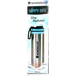 WONDERCHEF SIPPY WATER BOTTLE 750ML WONDERCHEF SIPPY WATER BOTTLE 750ML