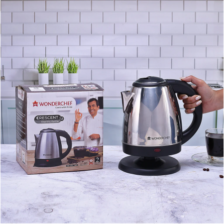 Wonderchef Crescent Electric Kettle 1.5 Litres