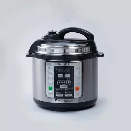 Wonderchef Nutri Pot Electric Pressure Cooker with 7-in-1 Functions 3 Liter Wonderchef Nutri Pot Electric Pressure Cooker with 7-in-1 Functions 3 Liter