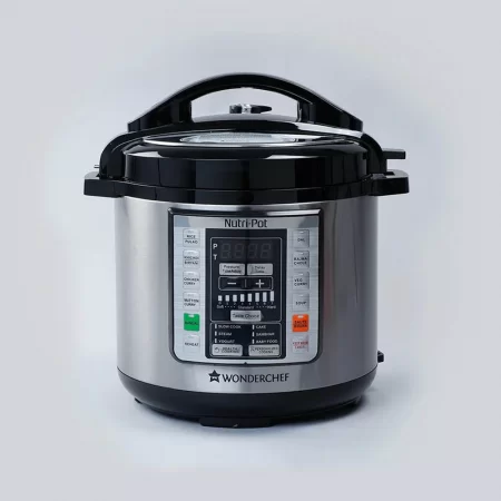 Wonderchef Nutri-Pot 6L Electric Pressure Cooker with 7-in-1 Functions Wonderchef Nutri-Pot 6L Electric Pressure Cooker with 7-in-1 Functions