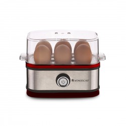 Wonderchef Egg Boiler Crimson Edge With 6 Egg Poacher, 400W, Auto Switch Off, Alarm Function, 2 Years Warranty Wonderchef Egg Boiler Crimson Edge With 6 Egg Poacher, 400W, Auto Switch Off, Alarm Function, 2 Years Warranty