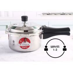 Wonderchef Nigella Tri-Ply Outer Lid Pressure Cooker 2Liter Wonderchef Nigella Tri-Ply Outer Lid Pressure Cooker 2Liter
